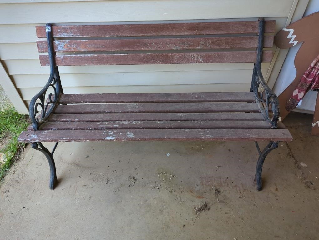 Outdoor bench