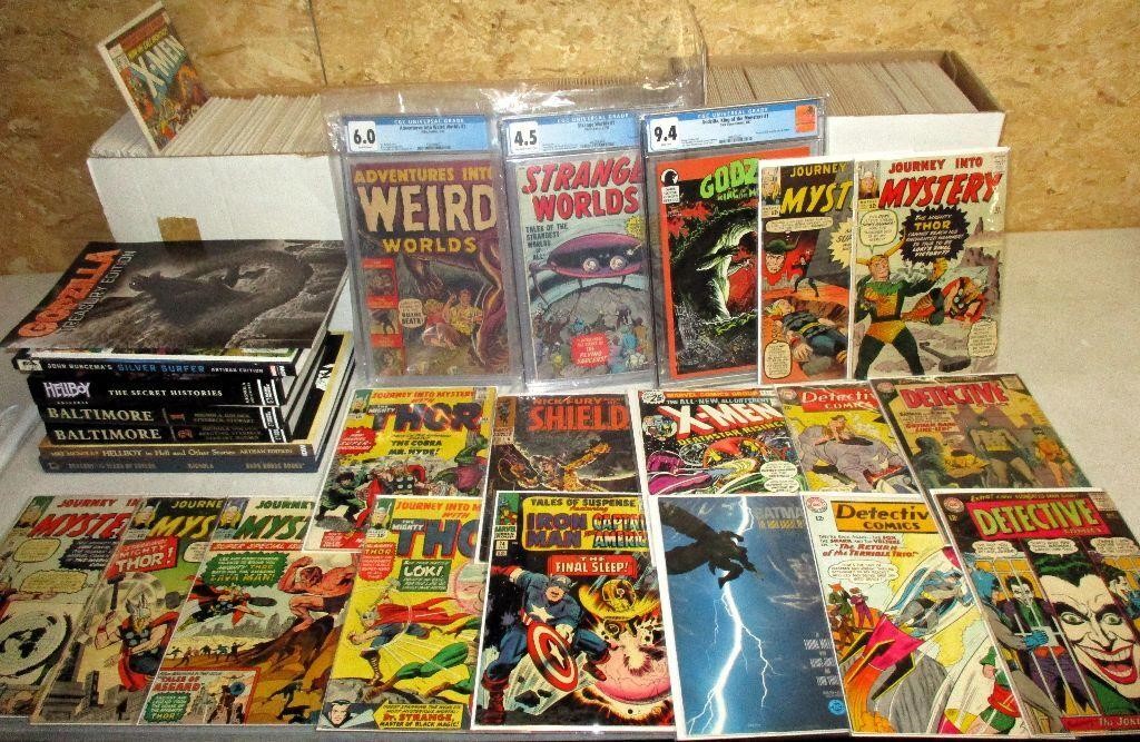 INCREDIBLE COMIC BOOK/ CARDS AUCTION