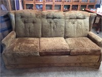 Vintage Hide Away Bed Couch