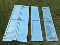 Blue Wooden Shutters