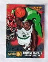 1996-97 Antione Walker Fleer 6 of Lucky 13