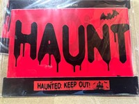 Haunted Keep Out Hunt Tape