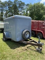 1611) 5'x8' enclosed trailer '97 model -