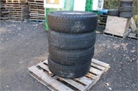 Set of 4 tires on GM rims