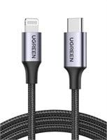 Ugreen braided mfi certified cable usb c to lightn