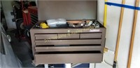 "All American" brown toolbox