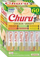 INABA Churu Cat Treats  Chicken Variety  60 pk
