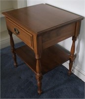 Ethan Allen One drawer bedside stand