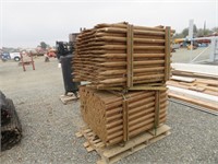 (2) Bundles of Wooden Trees Stakes