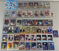 53pc 1962-90s Star, HOF & RC Baseball Cards