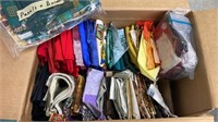 Box of Assorted Quilting cottons. Unknown