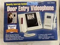 Security intercom system door entry video phone,