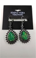 Simply Vera Verawang Earrings (New on Card)