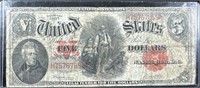 1907 $5 Wood Chopper Large Note