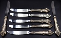 3.5oz Towle sterling silver knives
