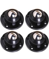 New, 4Pcs Furniture Casters Wheels Self Adhesive