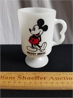 Vintage Mickey Mouse Glass Mug