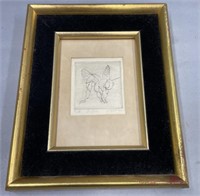 "A Bee" Etching Signed & Numbered Fine Art Print