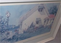 Kathleen Fritz Numbered 'Classic Cottage' Print