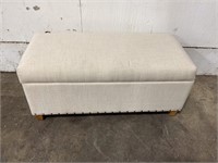 Upholstered Ottoman w/ Storage