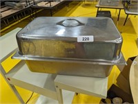 Stainless Steel Steam Table Pan w/ Lid