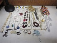 Large Selection Of Costume Jewelry C