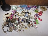 Large Selection Of Costume Jewelry A