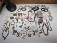 Large Selection Of Costume Jewelry B