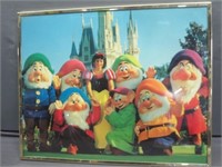 ~ Disneyland Poster - Snow White & the 7 Dwarfs
