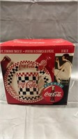 1996 Coca-Cola 8pc Stoneware Set