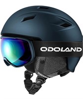 ($55) Odoland Snow Ski Helmet and Goggles Set