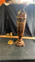 Candlestick & misc decor