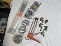 small clamps,organizer & misc items