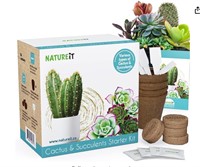 Cactus & Succulents Seed Starter Kit. Everything