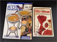 Butter Warmers and Meat Mincer