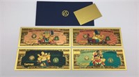 The Simpsons Collectible Gold Bills