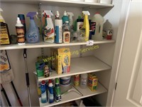 Shelf Contents - Cleaning Supplies