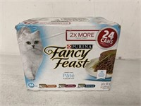 24 CANS OF FANCY FEAST CAT FOODS BEST BEFORE FEB