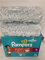 80 PIECES SIZE 6 PANPERS CRUISERS DIAPER