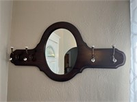 Ethan Allen Coat Hook Mirror