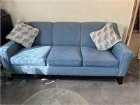 Denim Blue Sofa Couch