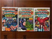 Marvel Comics 3 piece Captain America 206-208