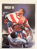 Rocky IV Vintage  Movie Program (1985)
