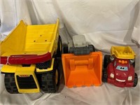 Toy Trucks (3) Tonka Little Tykes