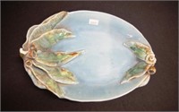 Vintage Australian pottery 'Gum Leaf' plate