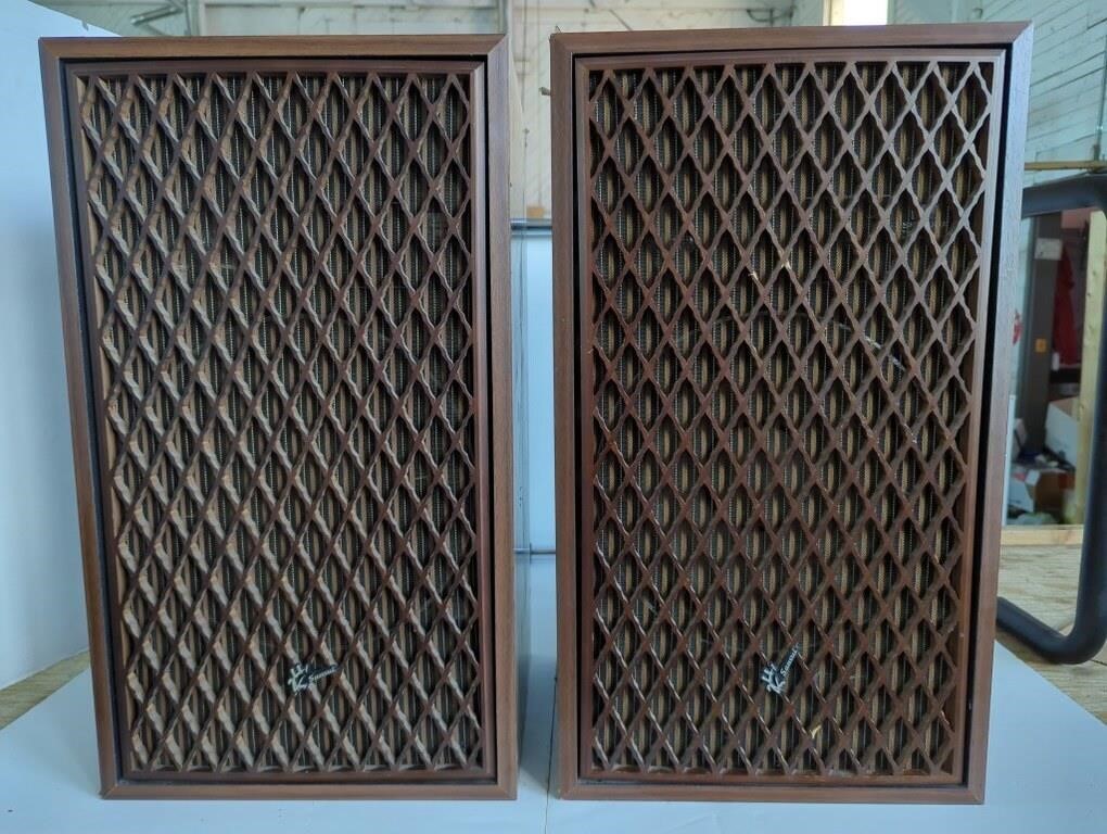 Sansui SP-1500X 3-Way Speaker System, Untested