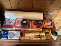 Assorted puzzles and games
