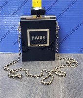 Black "Paris" Handbag
