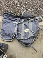 High Sierra Gray/Green Zipper Bag