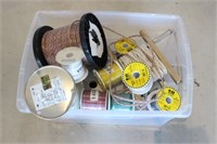 Lot of Assorted Wiring Spools